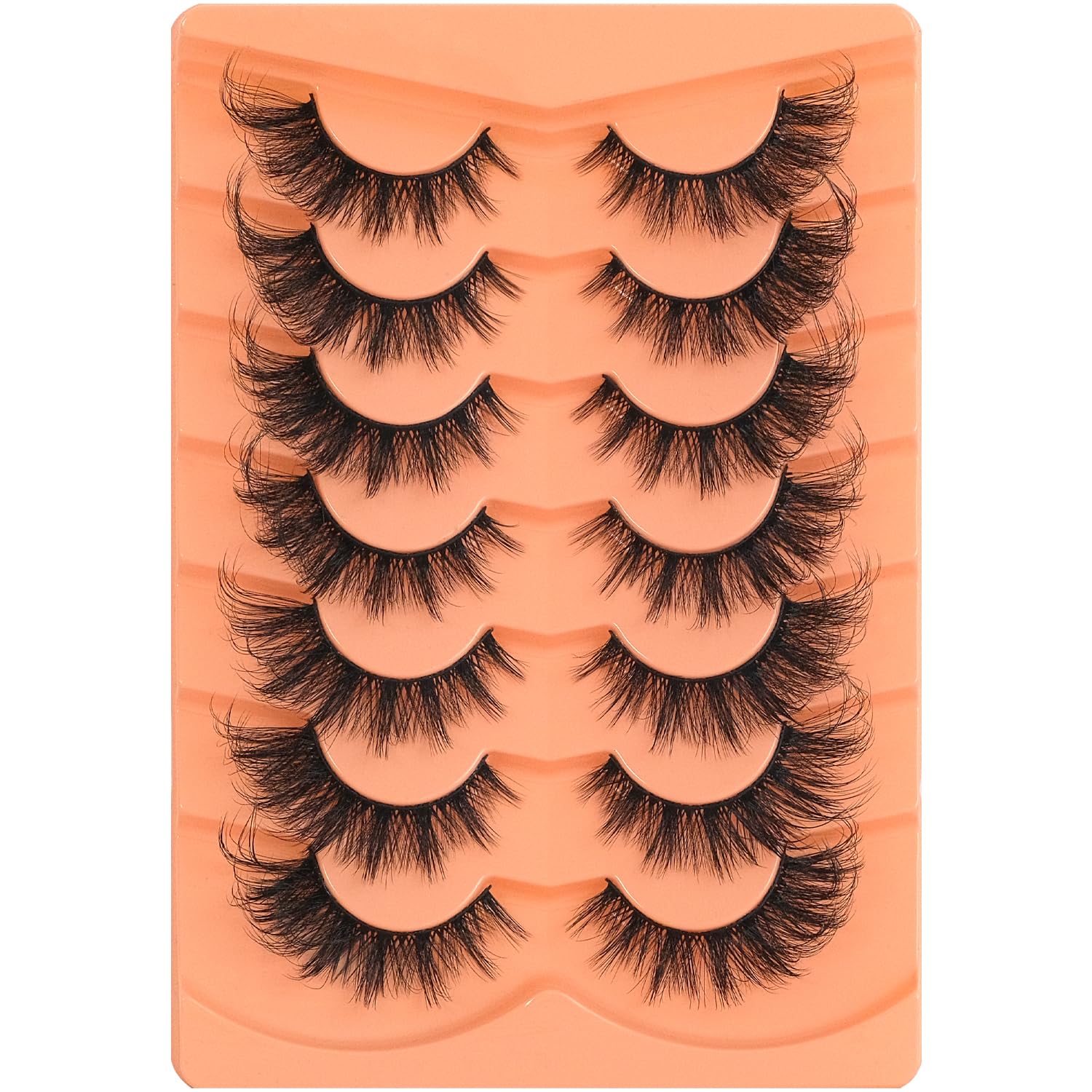 MEHALUSH easy-application flexible band closeup demonstrates smooth placement and quick eyelash extensions-like results
