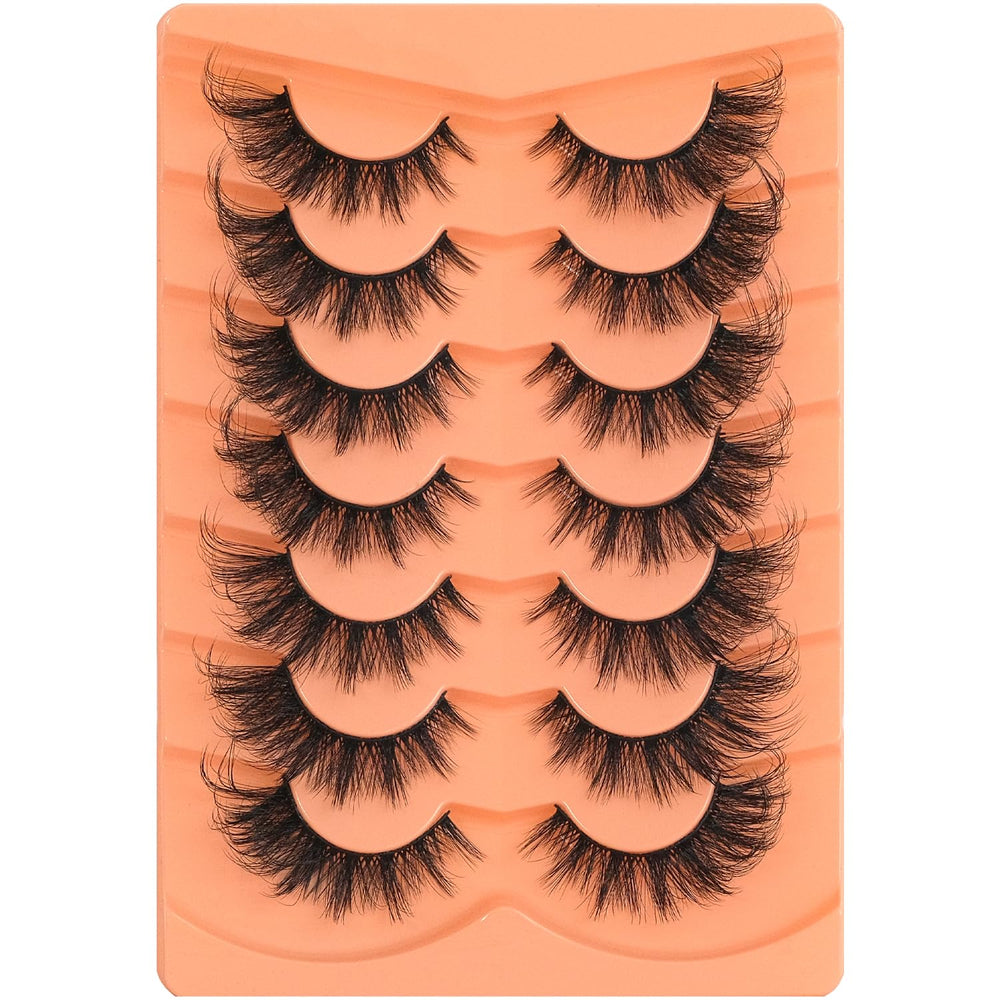 MEHALUSH easy-application flexible band closeup demonstrates smooth placement and quick eyelash extensions-like results