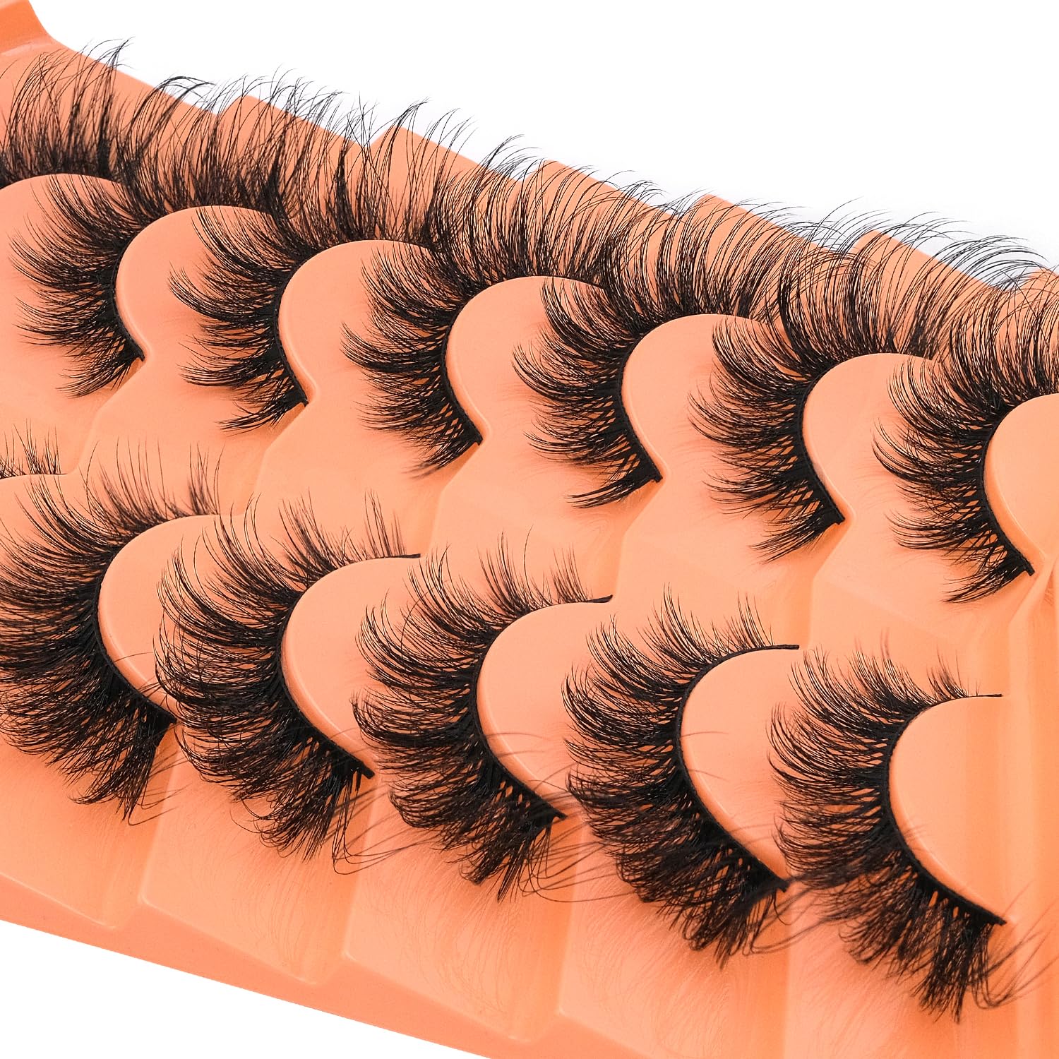 MEHALUSH long-wear durable lashes closeup suggests reliable reuse after careful removal