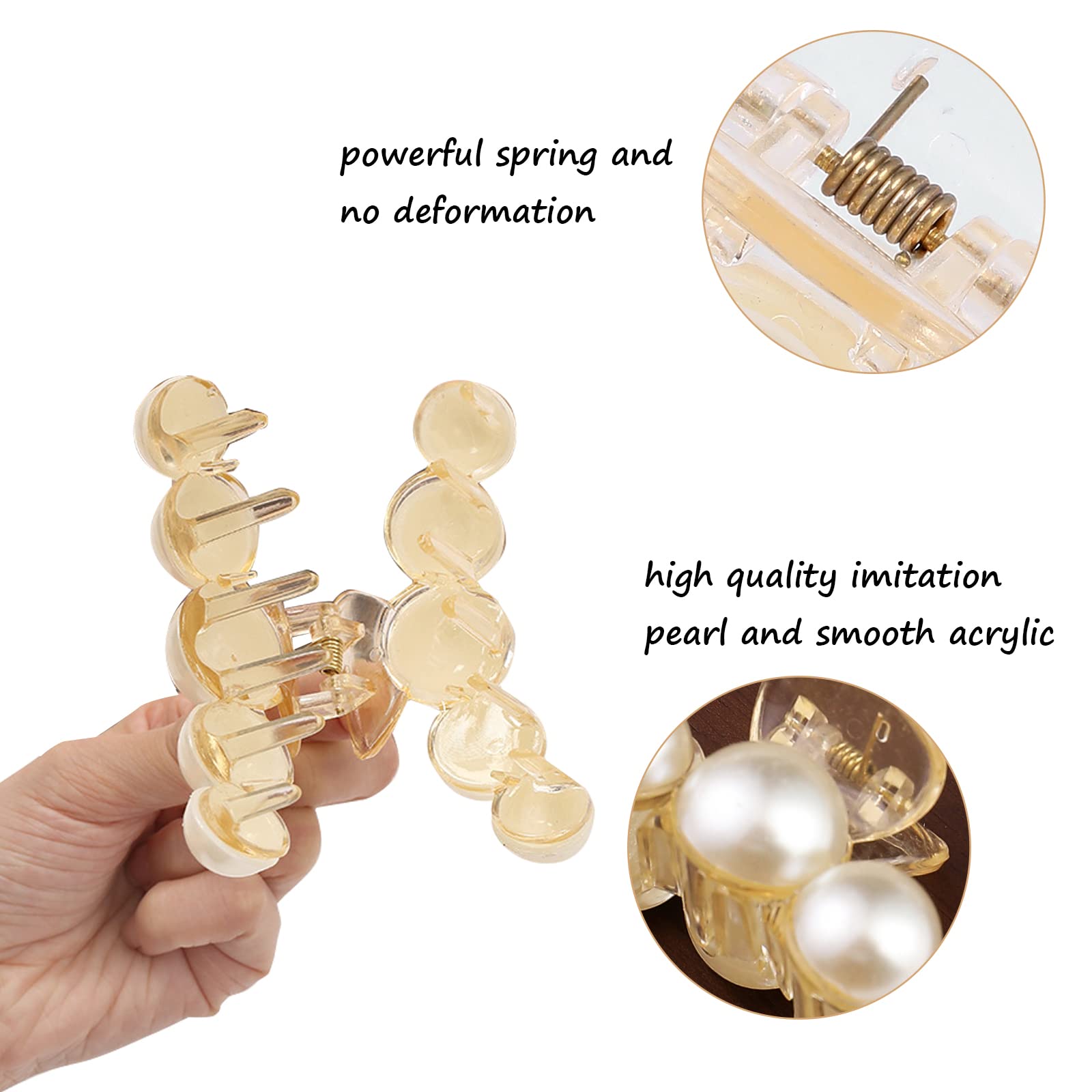 Mehayi everyday hair clips for daily use and easy styling