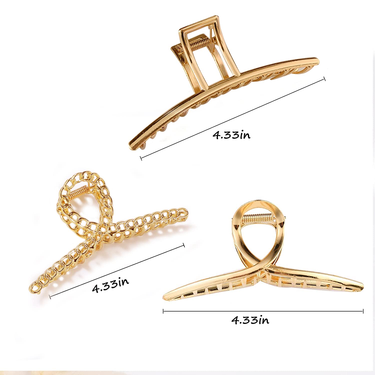 Mehayi hair clip in use for thick hair holds shapes during workouts.