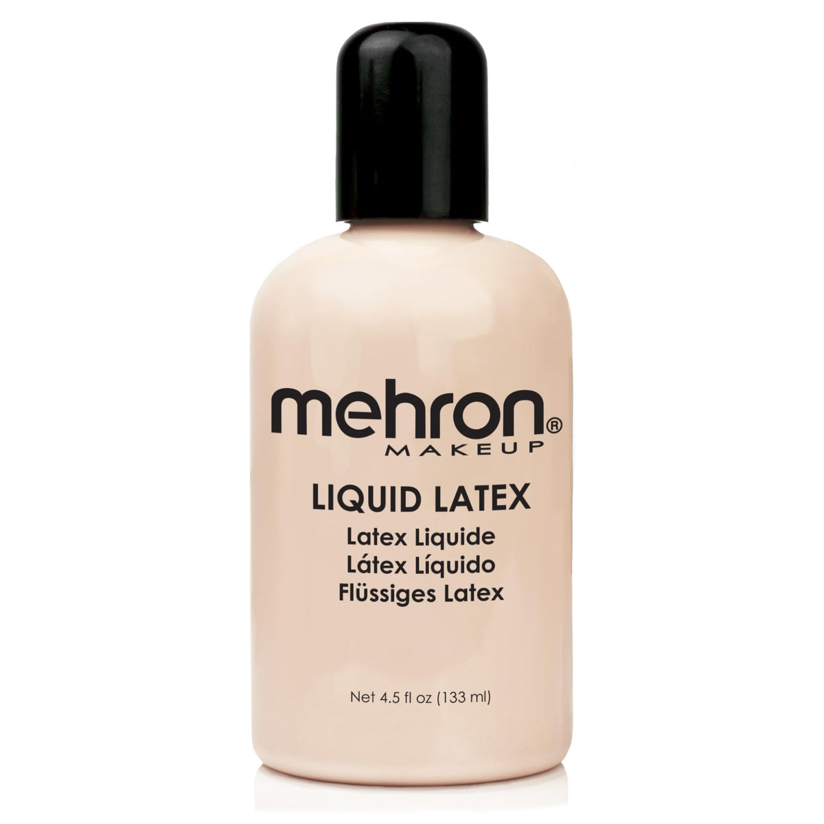 Mehron Liquid Latex bottle for prosthetic adhesive and texture tool for FX makeup