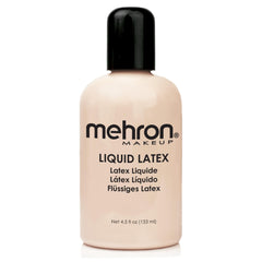 Mehron Liquid Latex bottle for prosthetic adhesive and texture tool for FX makeup