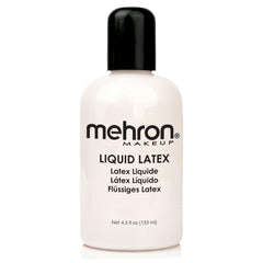 Mehron Liquid Latex adhesive on skin for prosthetic attachment.