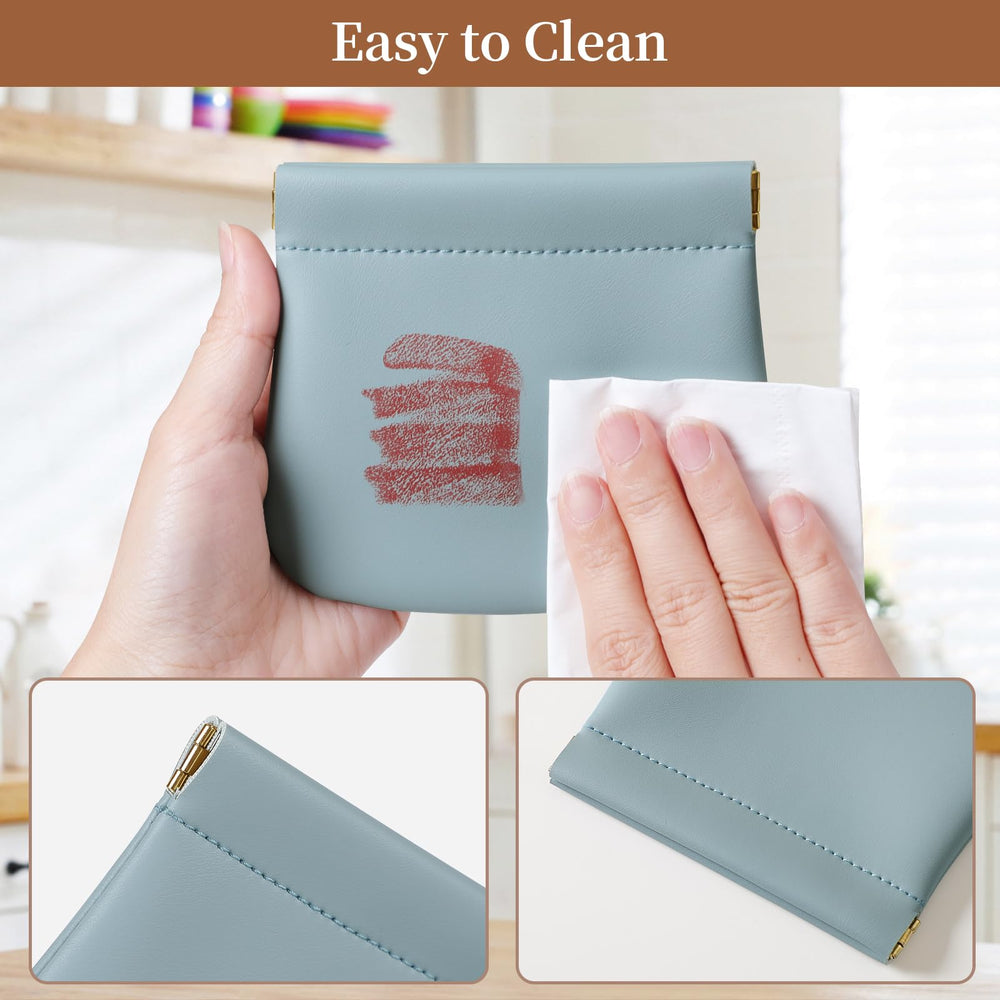 MEIBOOCH interior pocket view, helps you stay organized.