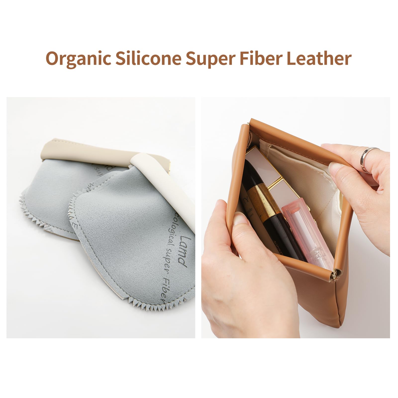MEIBOOCH multi-functional pouch supports lipstick, sunglasses, and cash on the go
