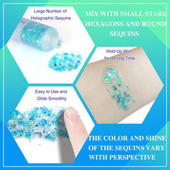 MEICOLY frozen party deco glitter enhances birthday decor with sparkling icy vibes.