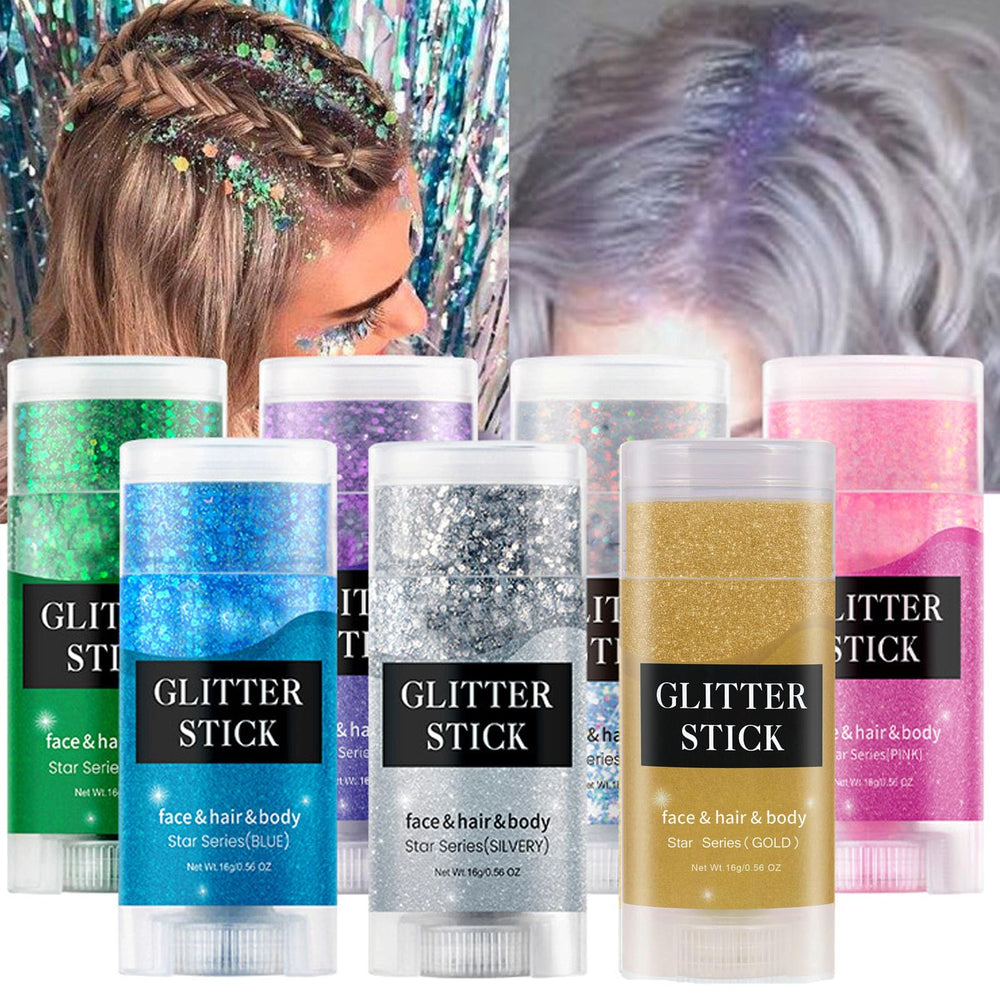 MEICOLY waterproof glitter endures rain and sweat during performances.