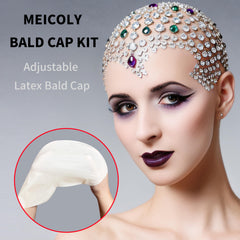MEICOLY liquid latex bottle close-up highlighting durable adhesion potential.