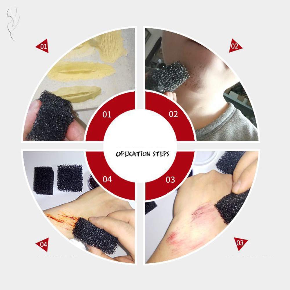 MEICOLY stipple sponge aids cosplay and art shaping applications.