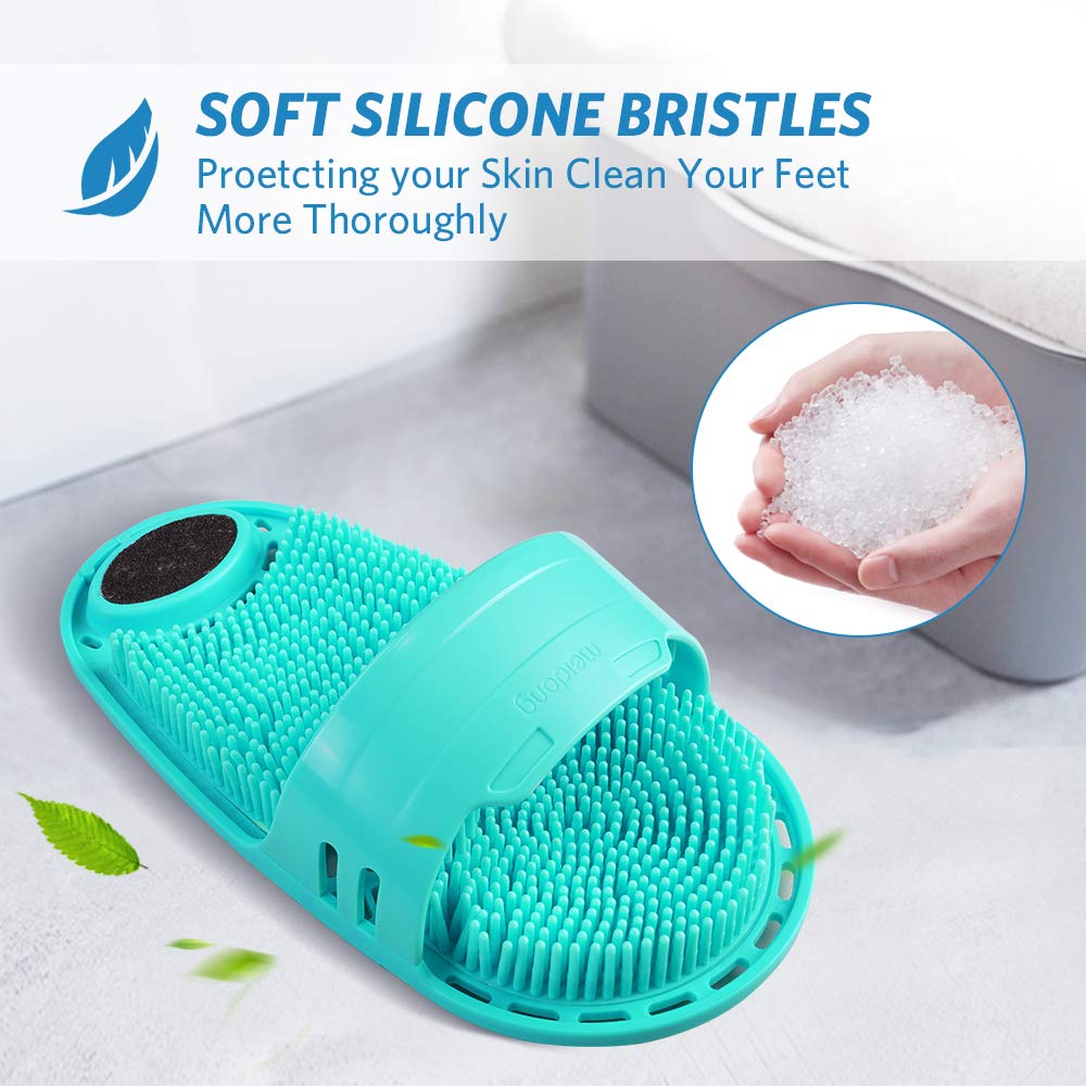Meidong foot scrubber durable, flexible material for long-lasting use