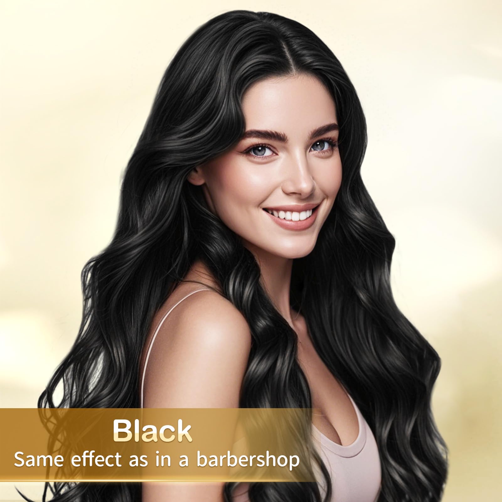 MEIDU hair dye shampoo lather close-up shows rich color.