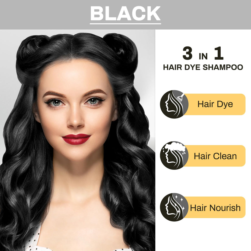 MEIDU Shampoo gray hair coverage visual
