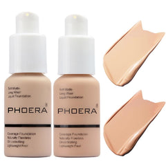 Meifen PHOERA Foundation 102 Nude bottle shows silky matte finish for daily wear