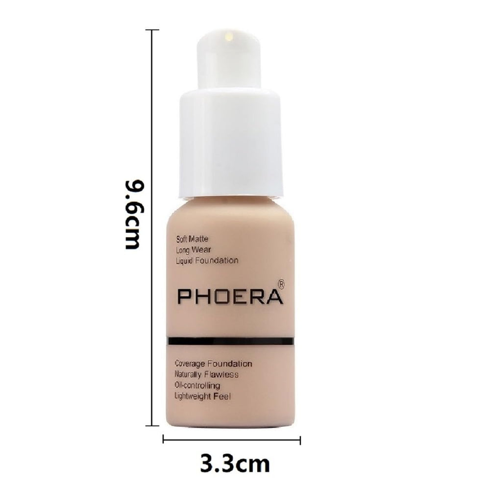 Meifen Phoera foundation waterproof performance tested on skin.