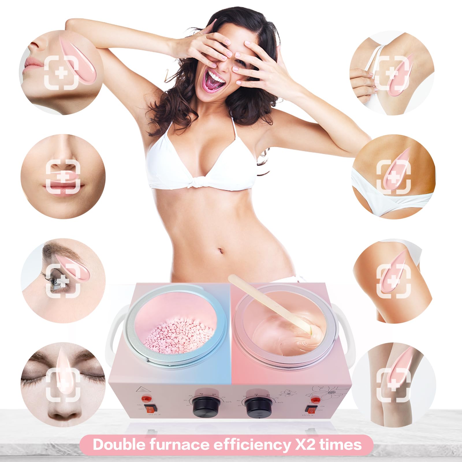 Meigons waxing-protection-rings keep skin protected during sessions
