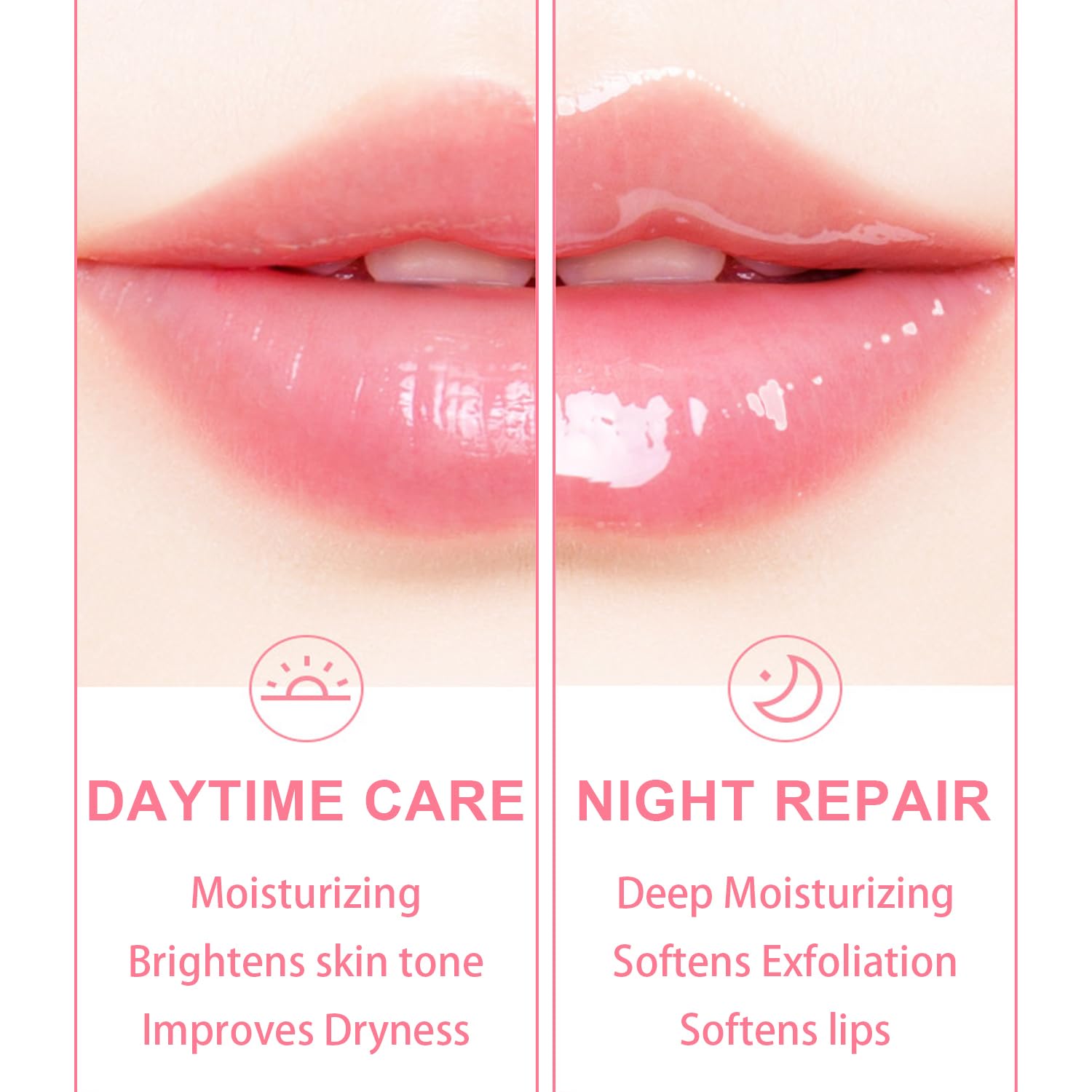 Meilury lip exfoliator before sleep for smoother lips