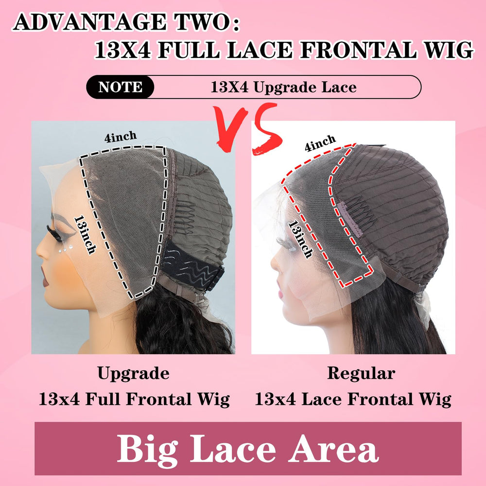 MEIMEI HD lace front wig with baby hair and invisible knots for realism.