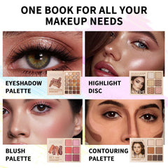 MeiPlumLai book-style palette open flat showing 43 shades for versatile looks.