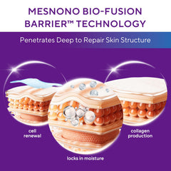 MeisNono tube in hand showing compact travel-friendly size