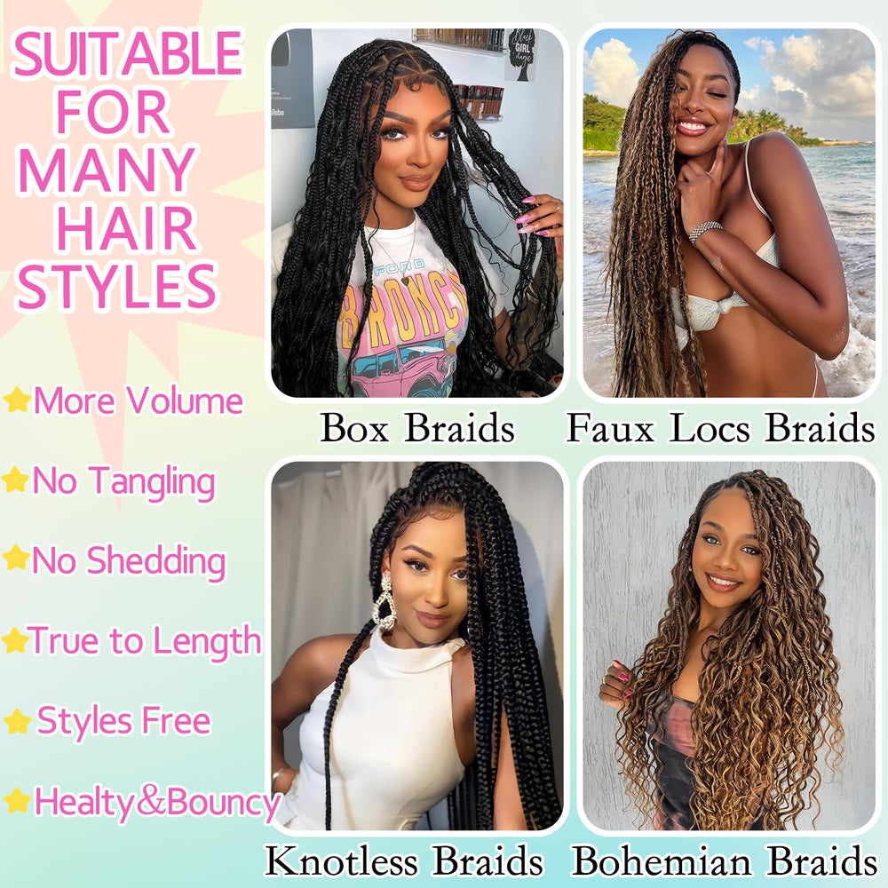 Meiyou soft-touch synthetic-human mix provides smooth touch for easy styling.