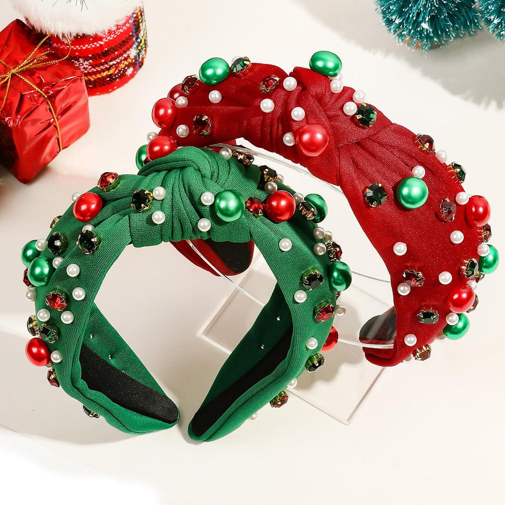 Mejreiik festive pearl embellished headband is a thoughtful gift idea.