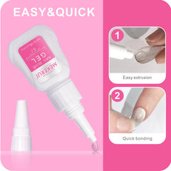MEKERUI waterproof formula bottle detail for all-day wear