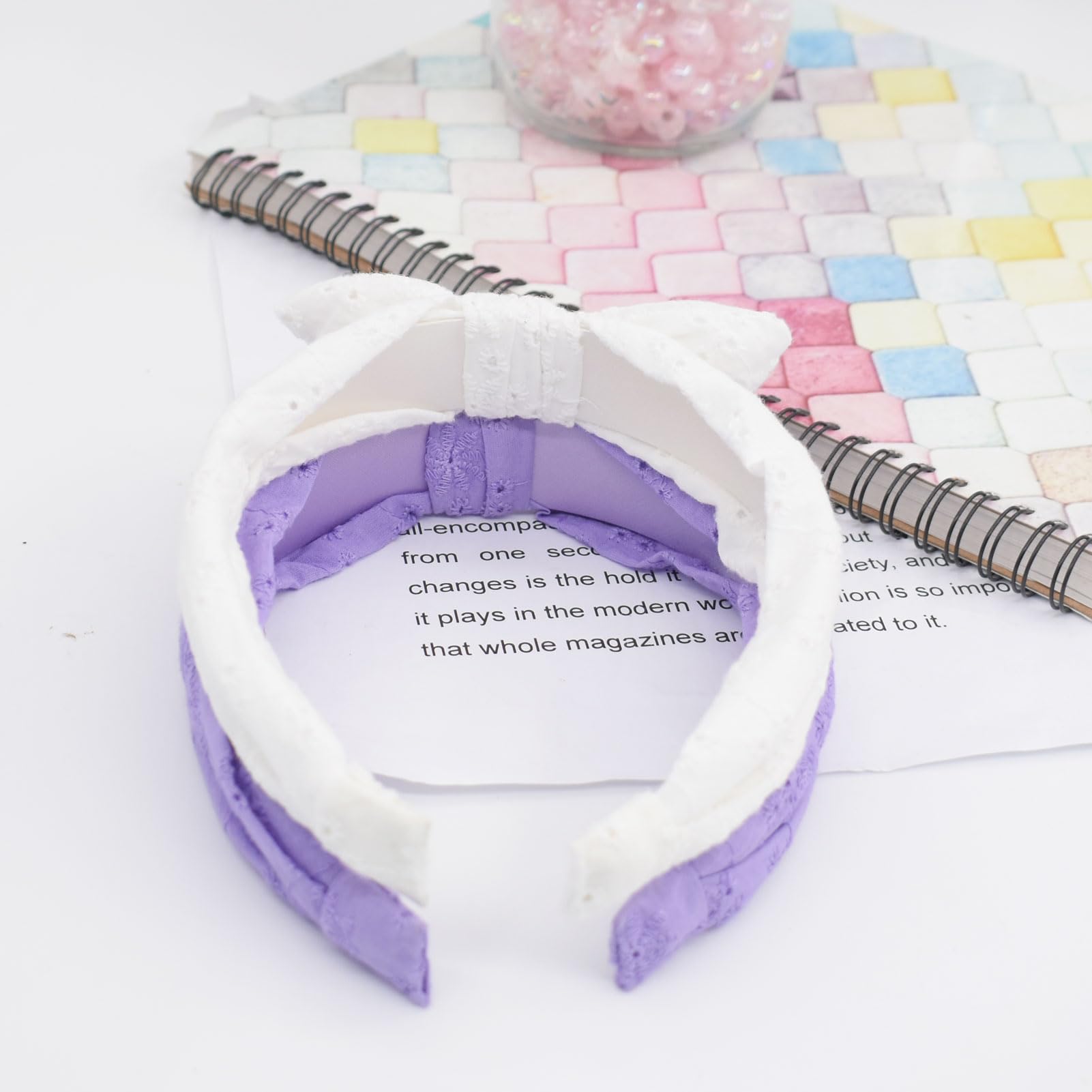 Melbelia 2-color headband set matches outfits and occasions.