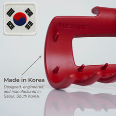 Mello Original hair claw clip inward-curving teeth close-up highlighting scalp-friendly design
