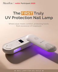 MelodySusie P-Plus20F rotatable panel for ergonomic at-home manicures