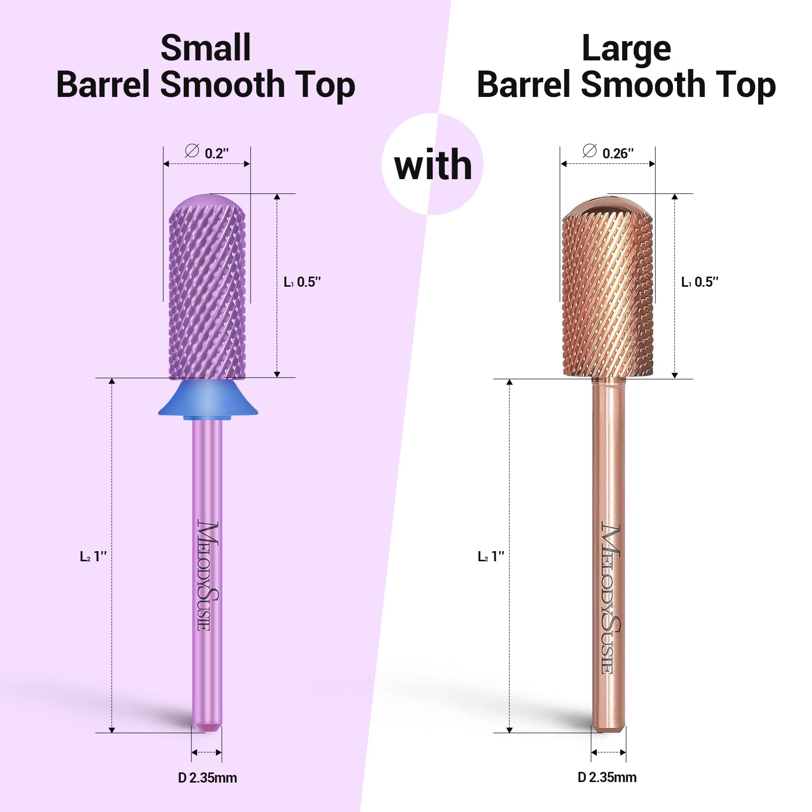 MelodySusie YG6X carbide material delivers heat dissipation and durability.