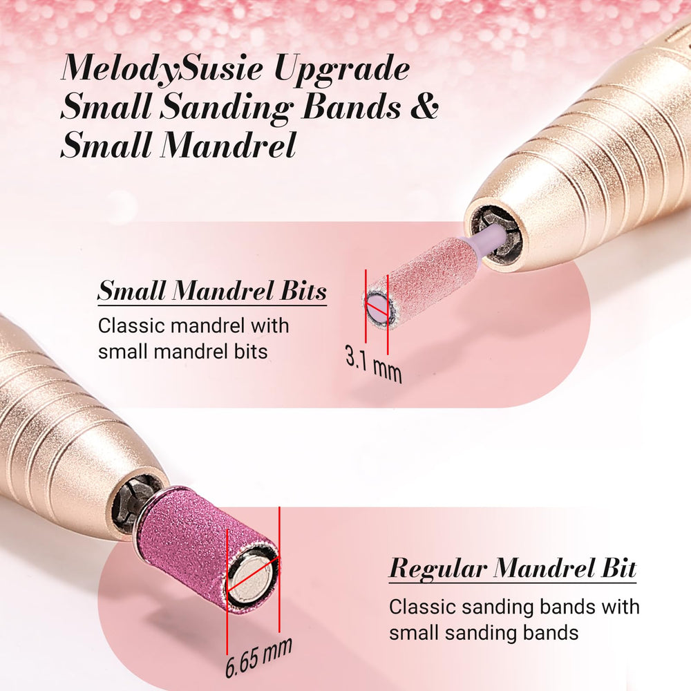 MelodySusie 3-32 inch mandrel shank showcased with compatible drill.