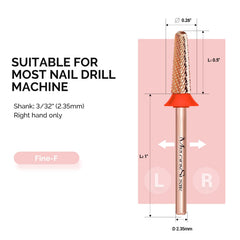 MelodySusie 3/32 inch shank fits most professional drills for versatile use