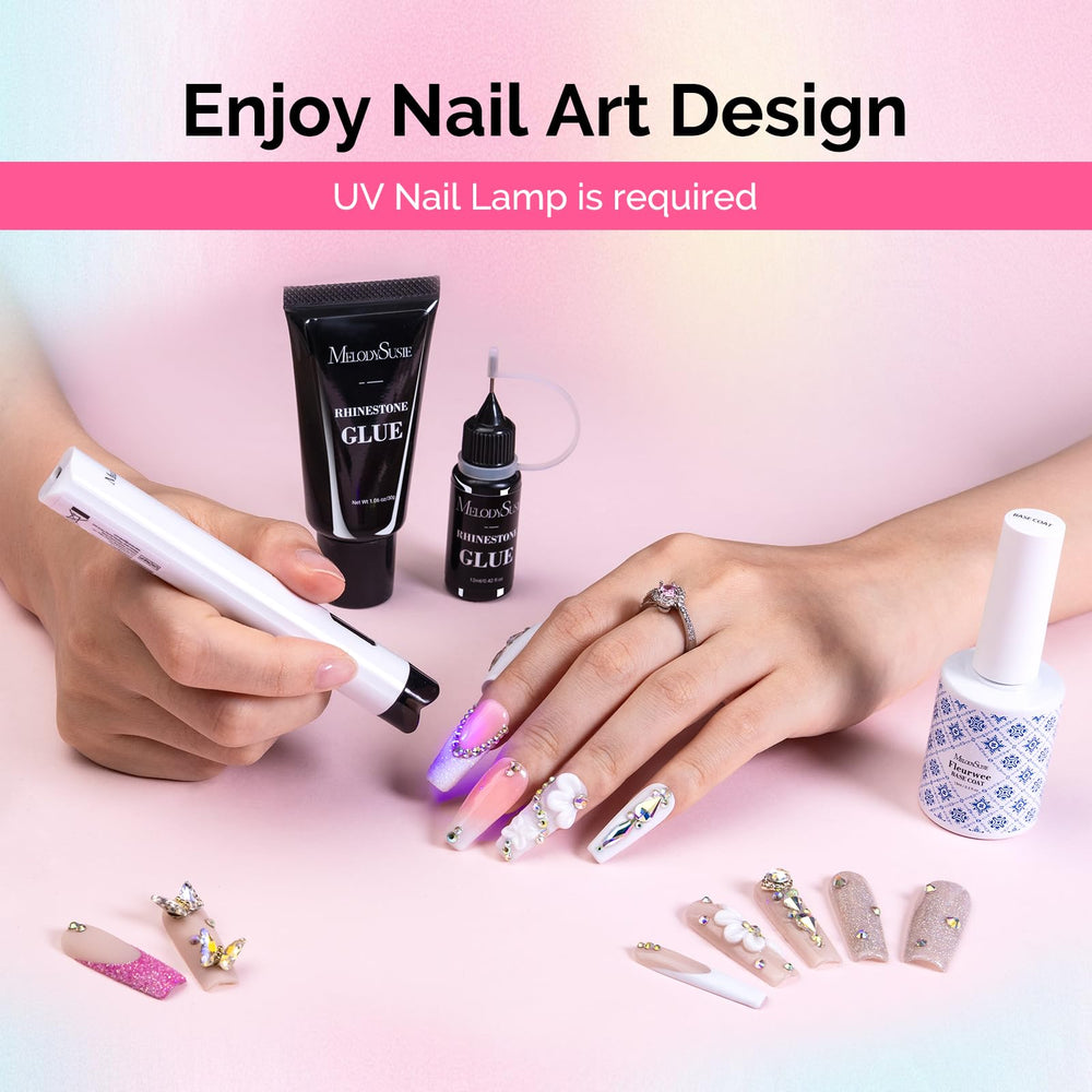 MelodySusie ART01R 3D nail art application enables precise decorative accents.