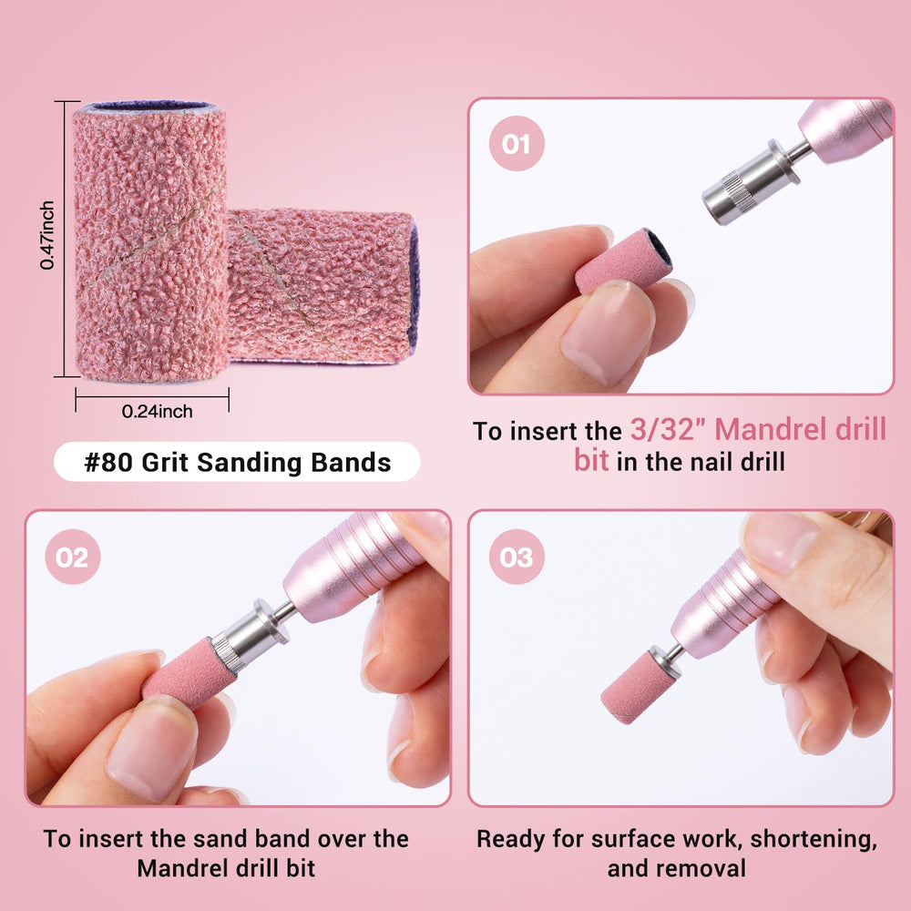 MelodySusie bandas lijado compatibles con máquinas 3/44 para limar.