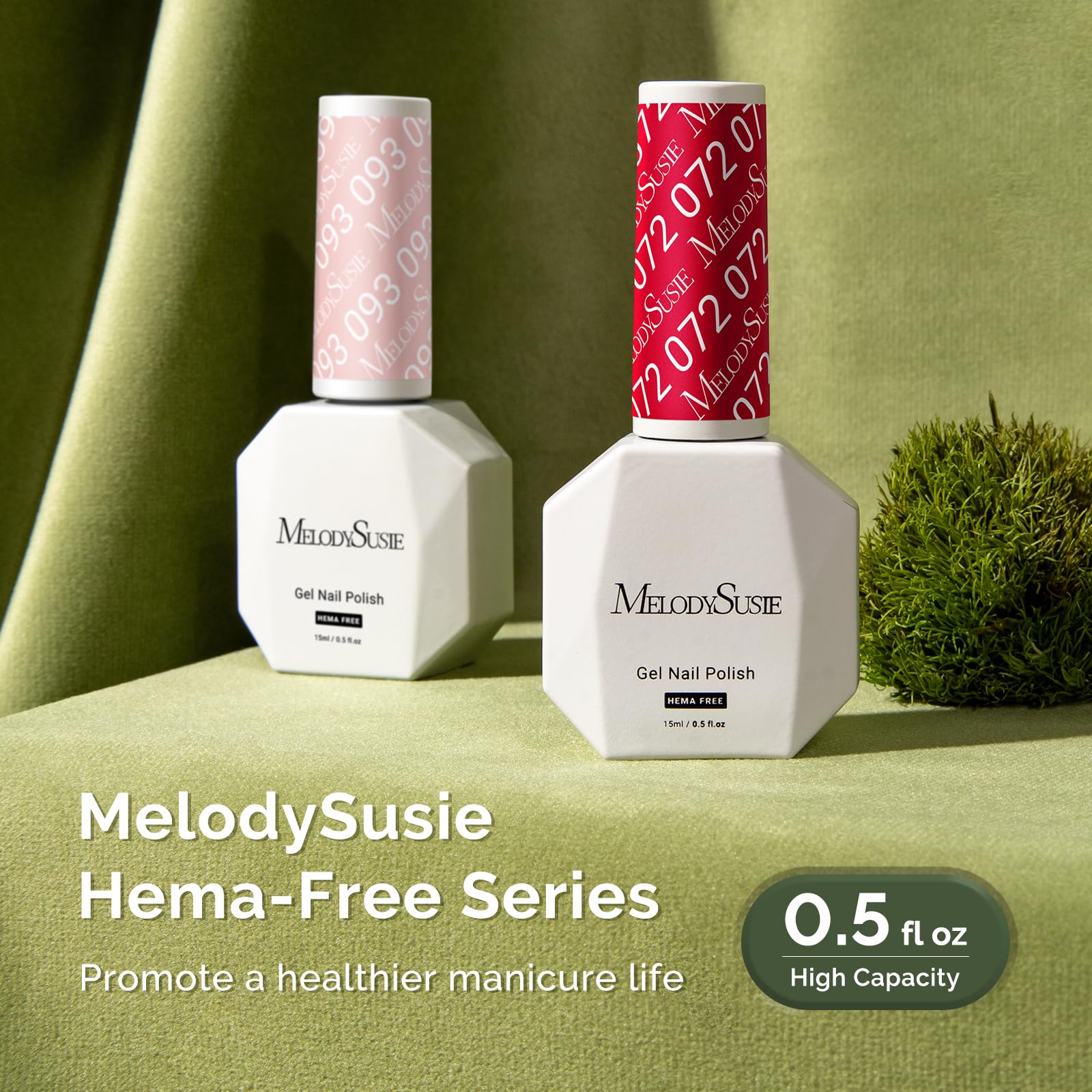 MelodySusie base and top coats seal a durable finish.