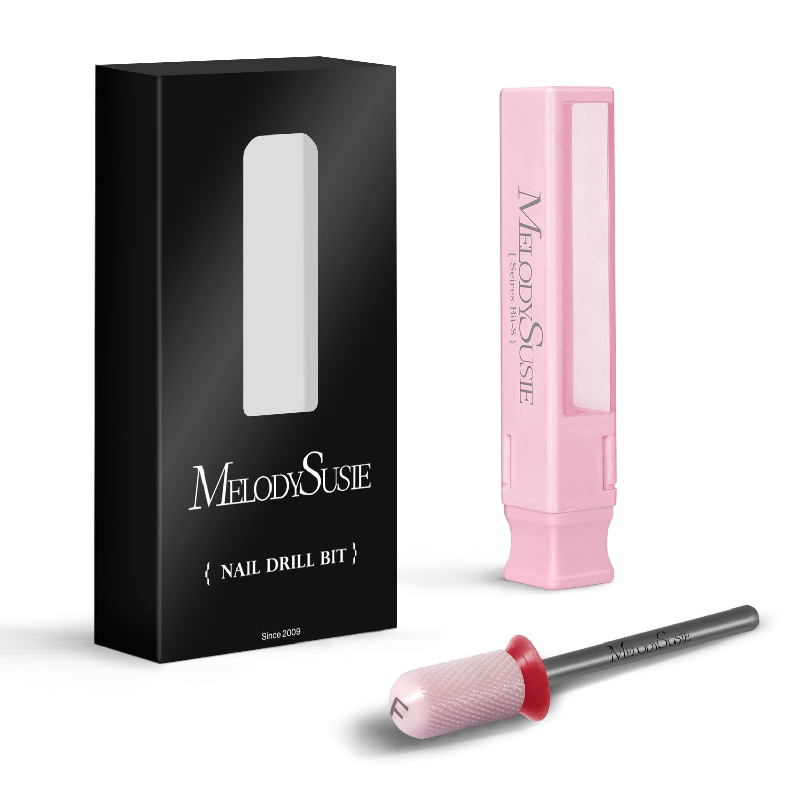 MelodySusie beginner-friendly pink drill bit suitable for entry-level routines