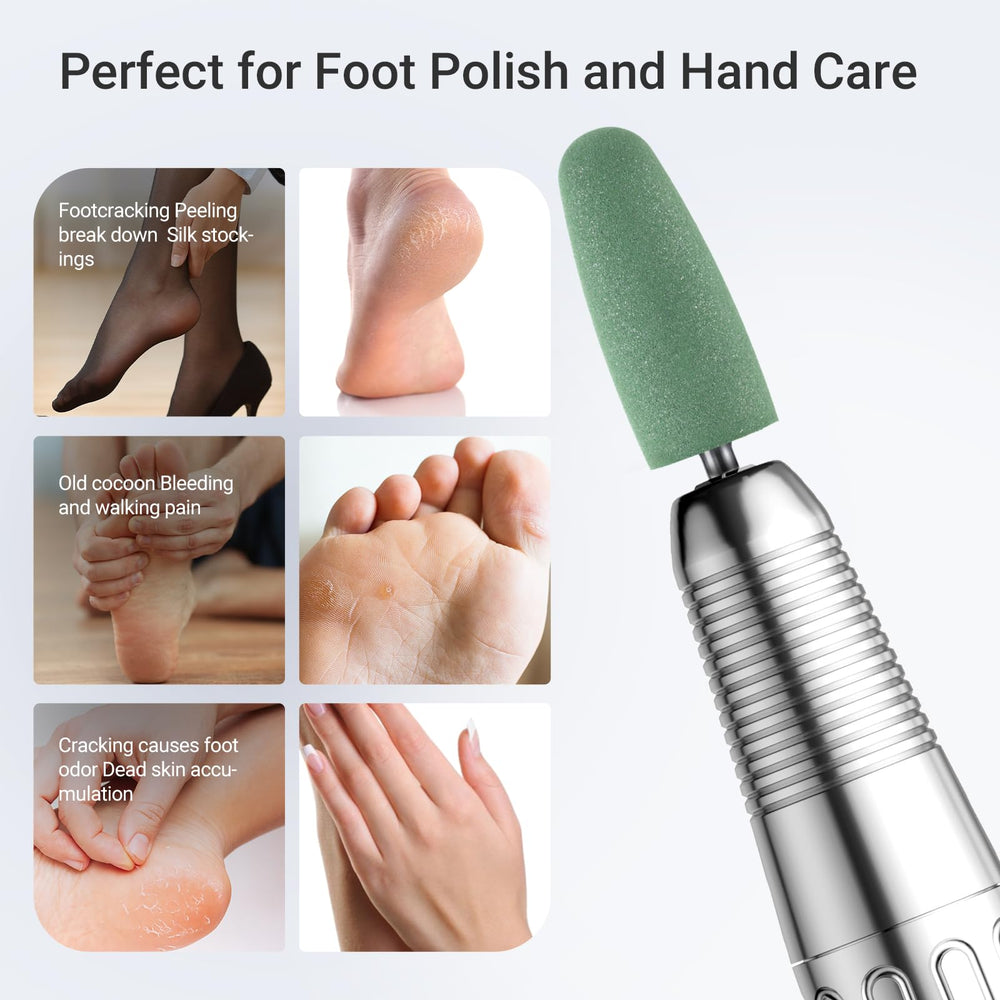 MelodySusie versatile bits for cuticle removal, polishing, and shaping.