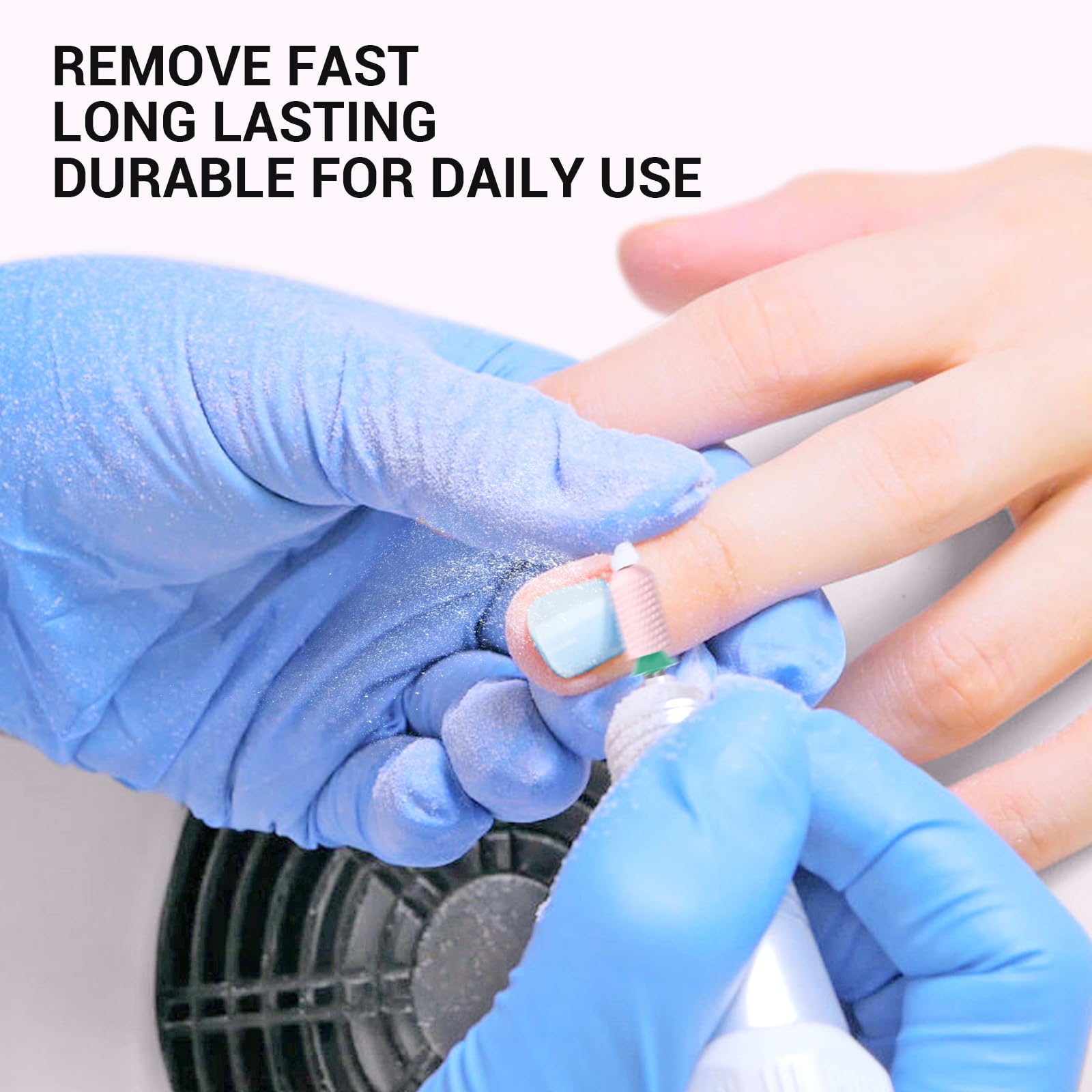 MelodySusie ceramic bit cleans easily and resists corrosion for hygienic reuse.