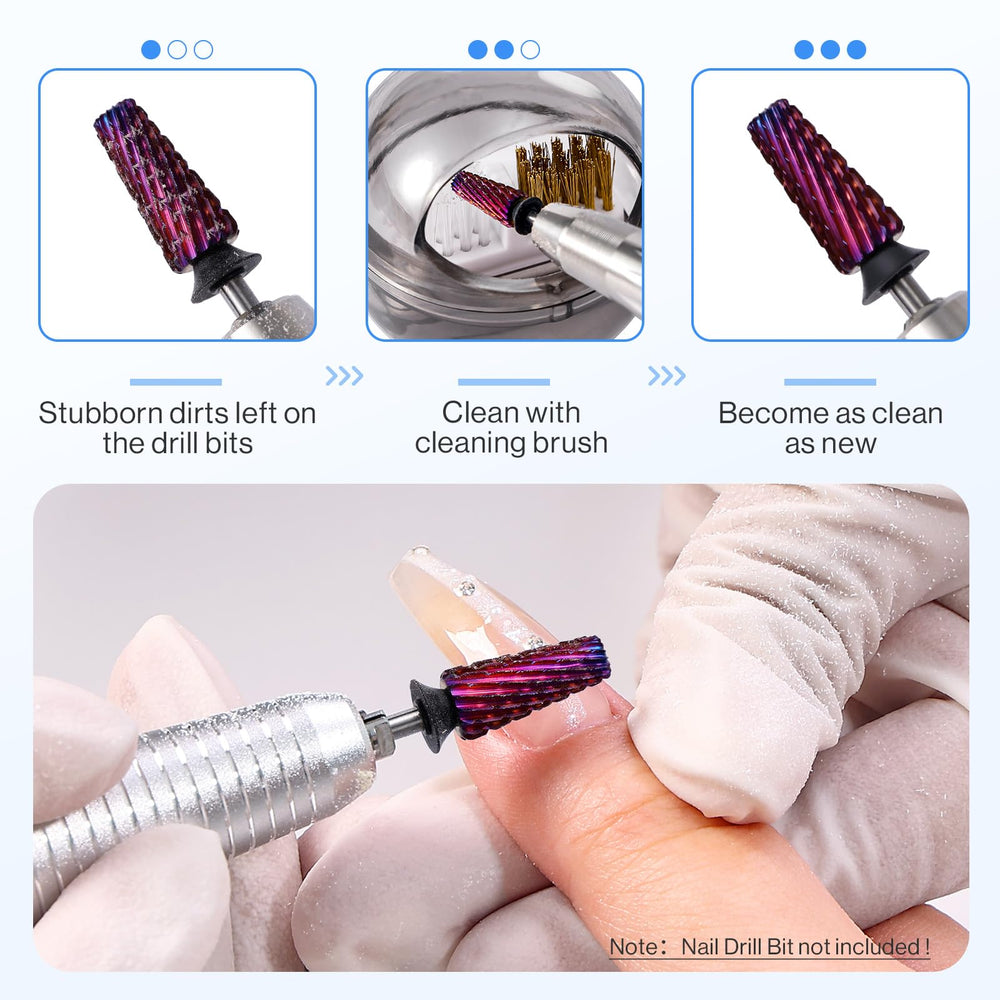 MelodySusie cleaning brush base disassembled demonstrates easy maintenance and storage.