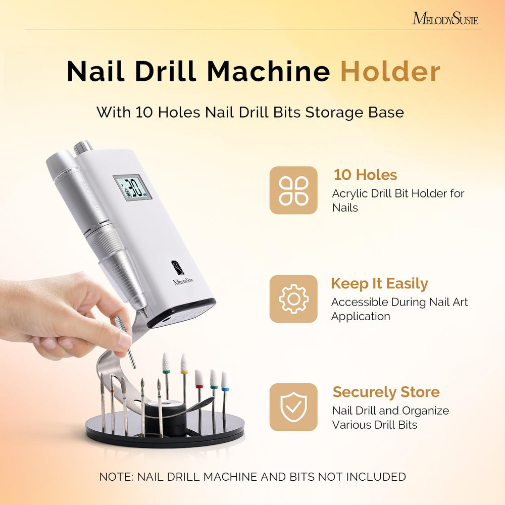 MelodySusie drill holder fits SC300F and SC320 series for versatile setup.