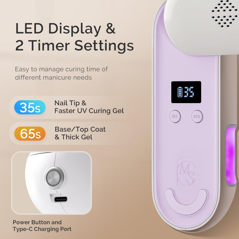 MelodySusie P-PLUS20F pink variant adds stylish touch to your nail kit