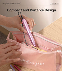 MelodySusie compact portable design fits travel nail care sessions