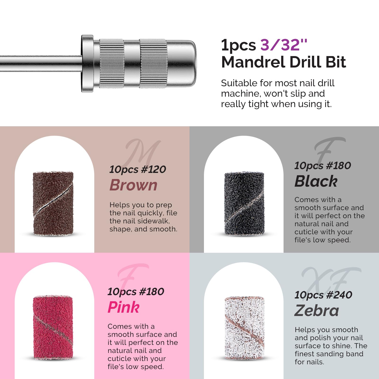MelodySusie dust-proof ring protects the drill while keeping work area clean.