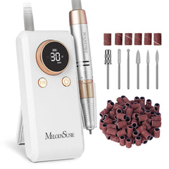MelodySusie entry-level clip-on nail drill clip enables hands-free workflow for shaping