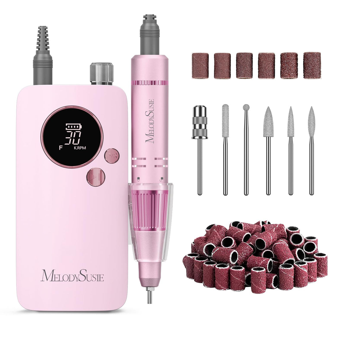 MelodySusie main unit of clip-on drill shows cordless convenience and precise control
