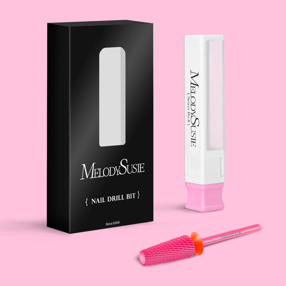 MelodySusie pink blossom 5in1 bits for under-nail cleaning and finishing touches