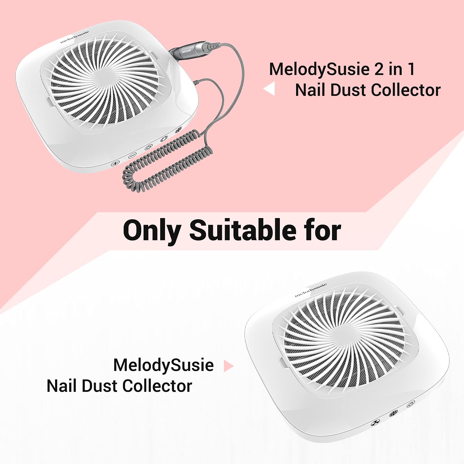 MelodySusie filter with magnetic cover, easy removal and quick cleaning.