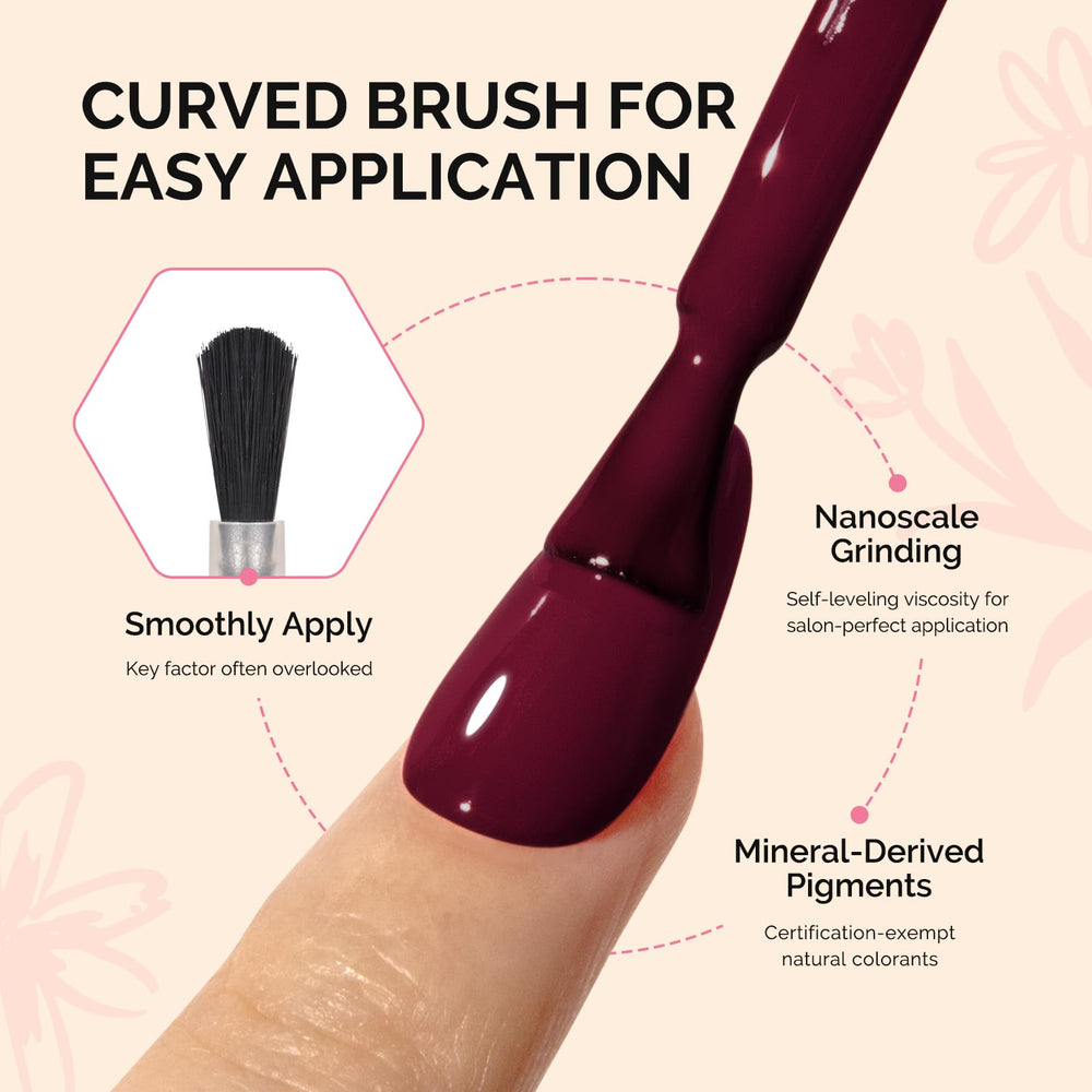 MelodySusie Fleurwee color swatches show seasonal hues for versatile nails.