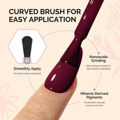 MelodySusie Fleurwee color swatches show seasonal hues for versatile nails.